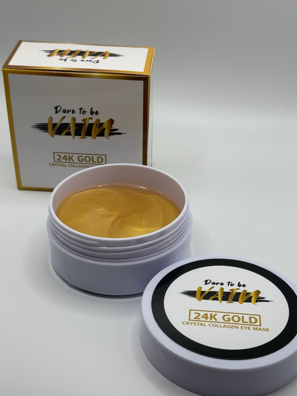 24K Gold Crystal Collagen Eye Mask